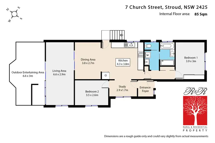 Floorplan of Homely house listing, 7 Church Street, Stroud NSW 2425