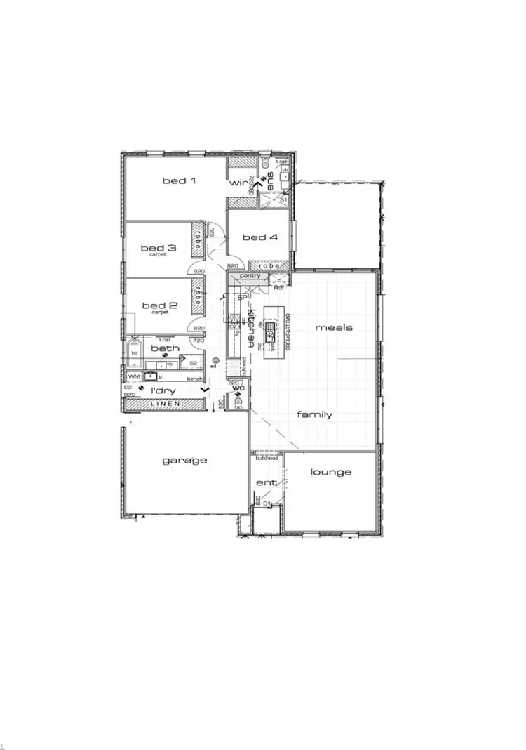 Floorplan of Homely house listing, 40 Springfield Drive, Mildura VIC 3500