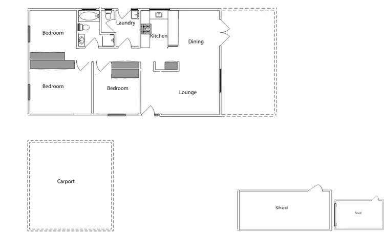Floorplan of Homely house listing, 20 Batey Crescent, Mildura VIC 3500