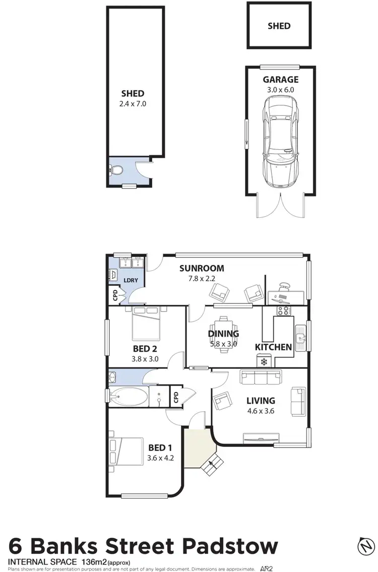 Floorplan of Homely house listing, 6 Banks Street, Padstow NSW 2211