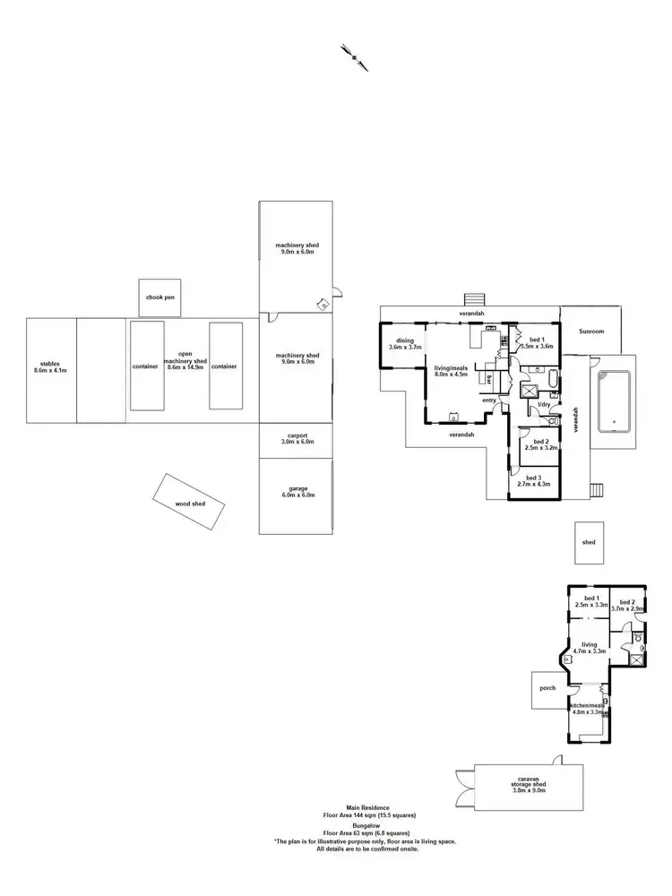 Floorplan of Homely house listing, 80 Parkinsons Road, Launching Place VIC 3139