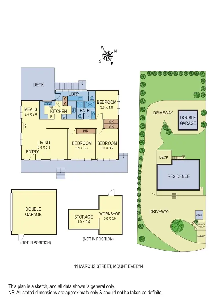 Floorplan of Homely house listing, 11 Marcus Street, Mount Evelyn VIC 3796