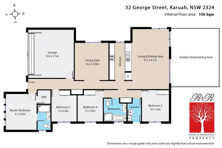 Floorplan of Homely house listing, 32 George Street, Karuah NSW 2324