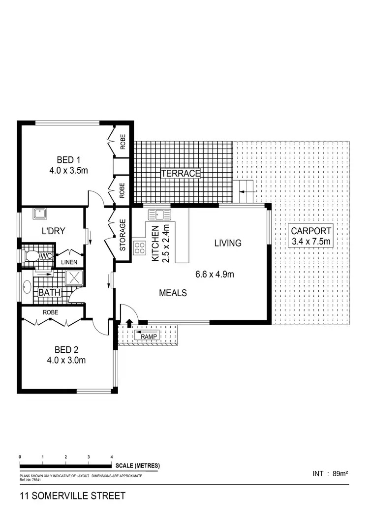 Floorplan of Homely house listing, 11 Somerville Street, Flora Hill VIC 3550
