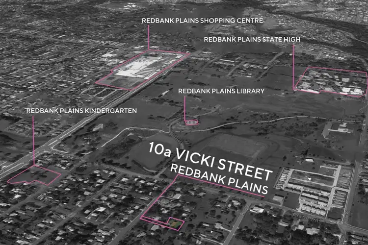 Floorplan of Homely house listing, 10A Vicki Street, Redbank Plains QLD 4301