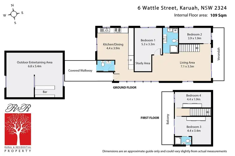 Floorplan of Homely house listing, 6 Wattle Street, Karuah NSW 2324