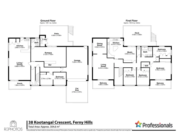 Floorplan of Homely house listing, 38 Kootangal Crescent, Ferny Hills QLD 4055