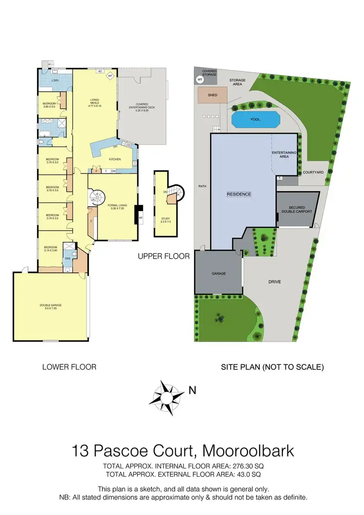 Floorplan of Homely house listing, 13 Pascoe Court, Mooroolbark VIC 3138