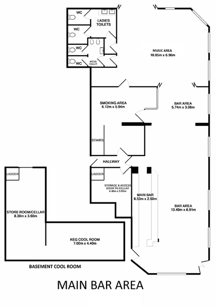 Floorplan of Homely unit listing, 69 Main Street, Lithgow NSW 2790