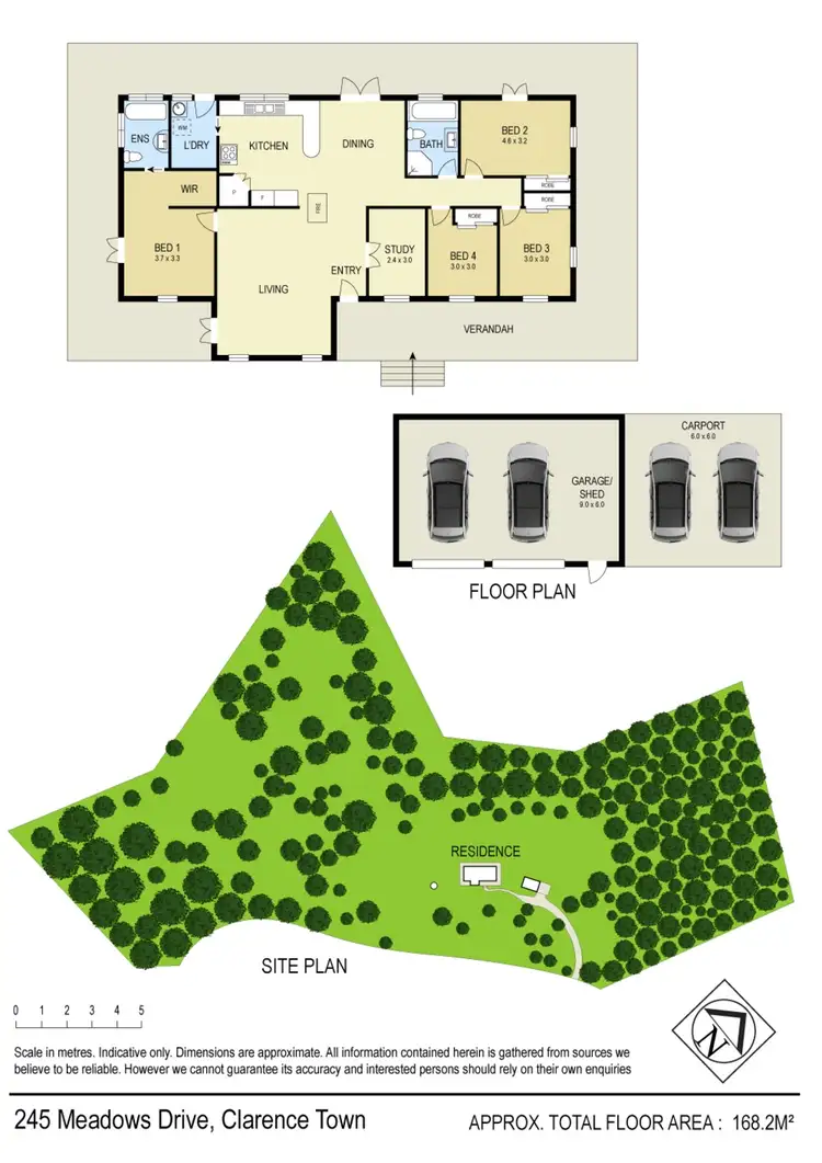 Floorplan of Homely house listing, 245 Meadows Drive, Clarence Town NSW 2321