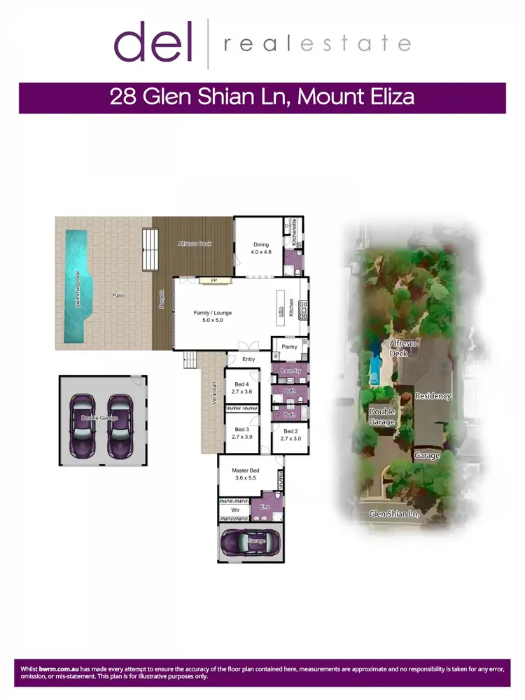 Floorplan of Homely house listing, 28 Glen Shian Lane, Mount Eliza VIC 3930