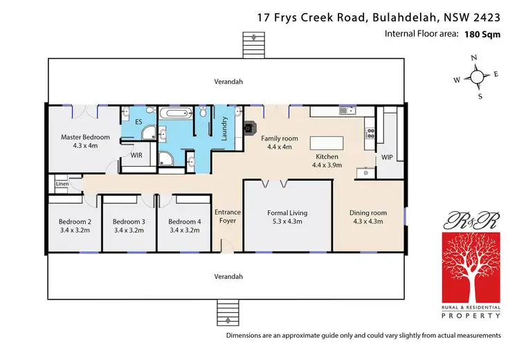 Floorplan of Homely house listing, 17 Frys Creek Road, Bulahdelah NSW 2423