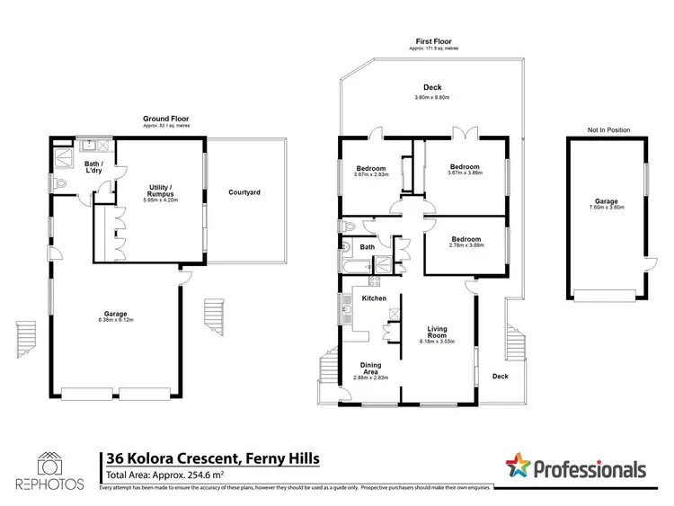 Floorplan of Homely house listing, 36 Kolora Crescent, Ferny Hills QLD 4055