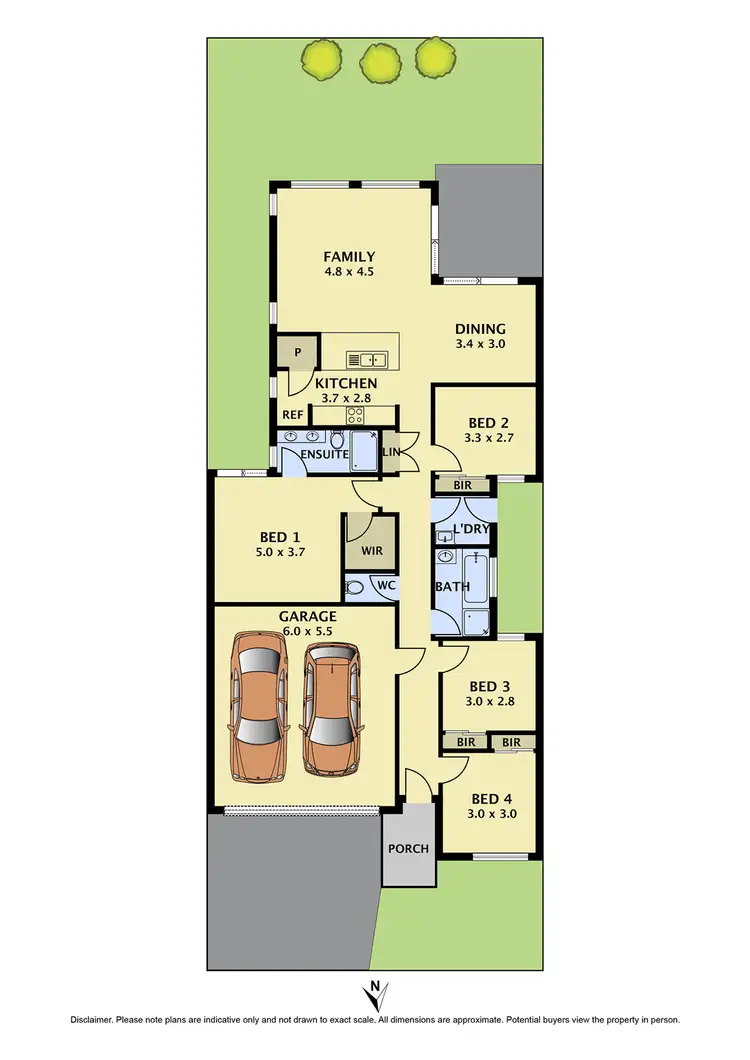 Floorplan of Homely house listing, 3 Nattai Street, Craigieburn VIC 3064