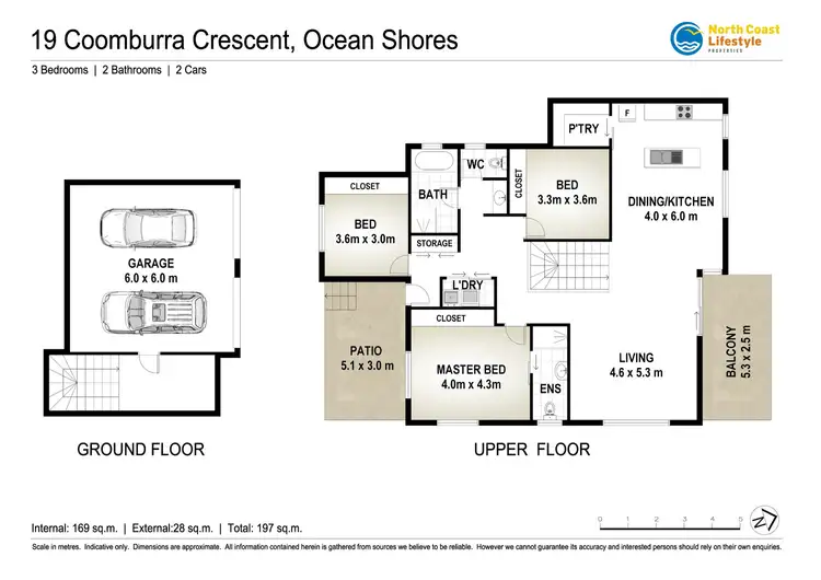 Floorplan of Homely house listing, 19 Coomburra Crescent, Ocean Shores NSW 2483