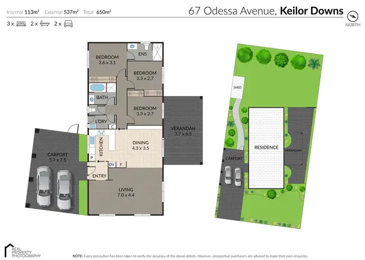 Floorplan of Homely house listing, 67 Odessa Avenue, Keilor Downs VIC 3038