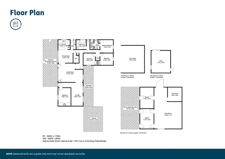 Floorplan of Homely rural property listing, 161 Ravensfield Lane, Bishops Bridge NSW 2326