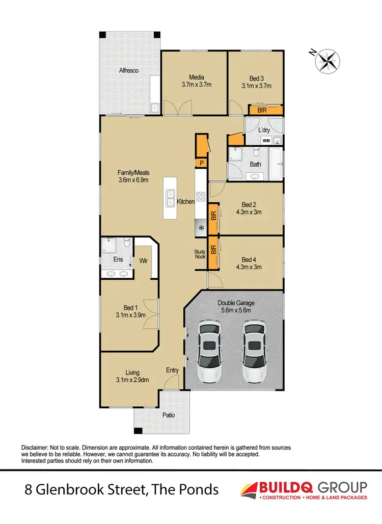 Floorplan of Homely house listing, Address available on request