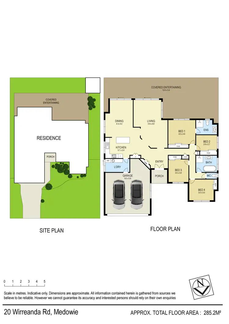 Floorplan of Homely house listing, 20 Wirreanda Road, Medowie NSW 2318