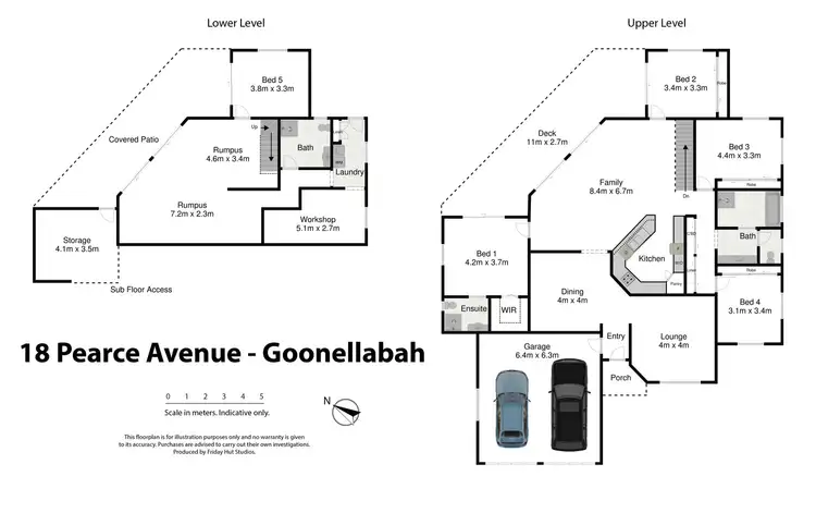 Floorplan of Homely house listing, 18 Pearce Avenue, Goonellabah NSW 2480