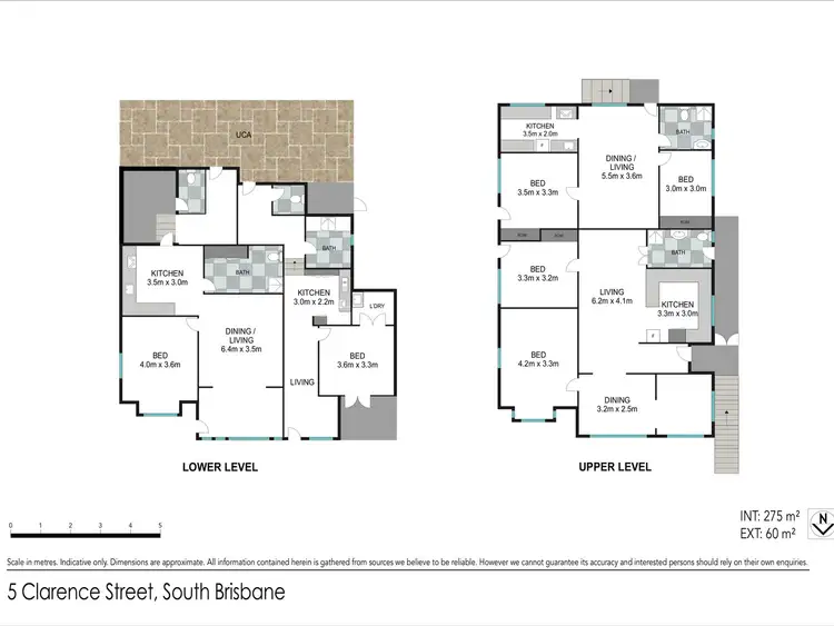 Floorplan of Homely house listing, 5 Clarence Street, South Brisbane QLD 4101