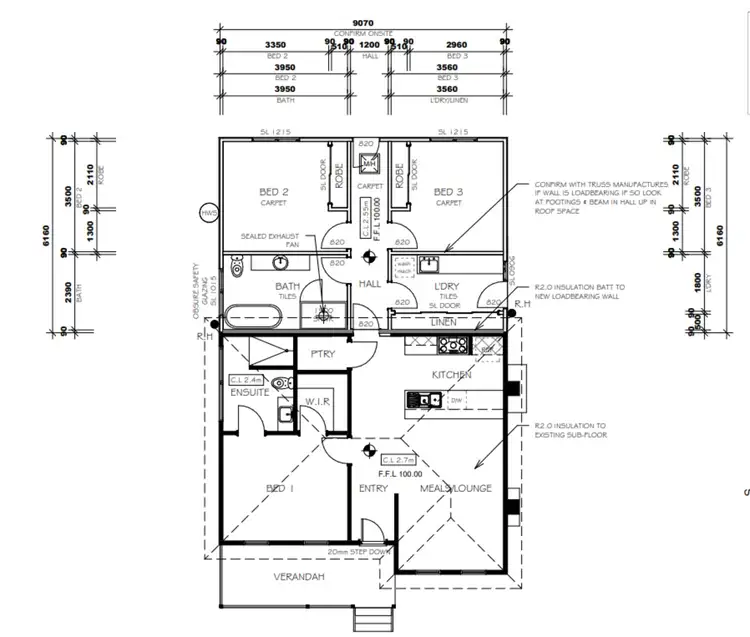 Floorplan of Homely house listing, 337 Eaglehawk Road, California Gully VIC 3556