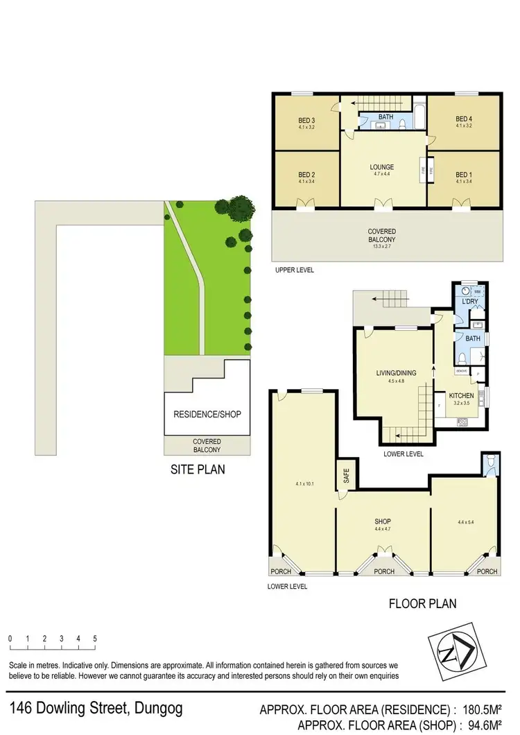 Floorplan of Homely house listing, 146 Dowling Street, Dungog NSW 2420
