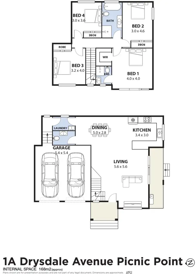 Floorplan of Homely semi-detached listing, 1A Drysdale Avenue, Picnic Point NSW 2213