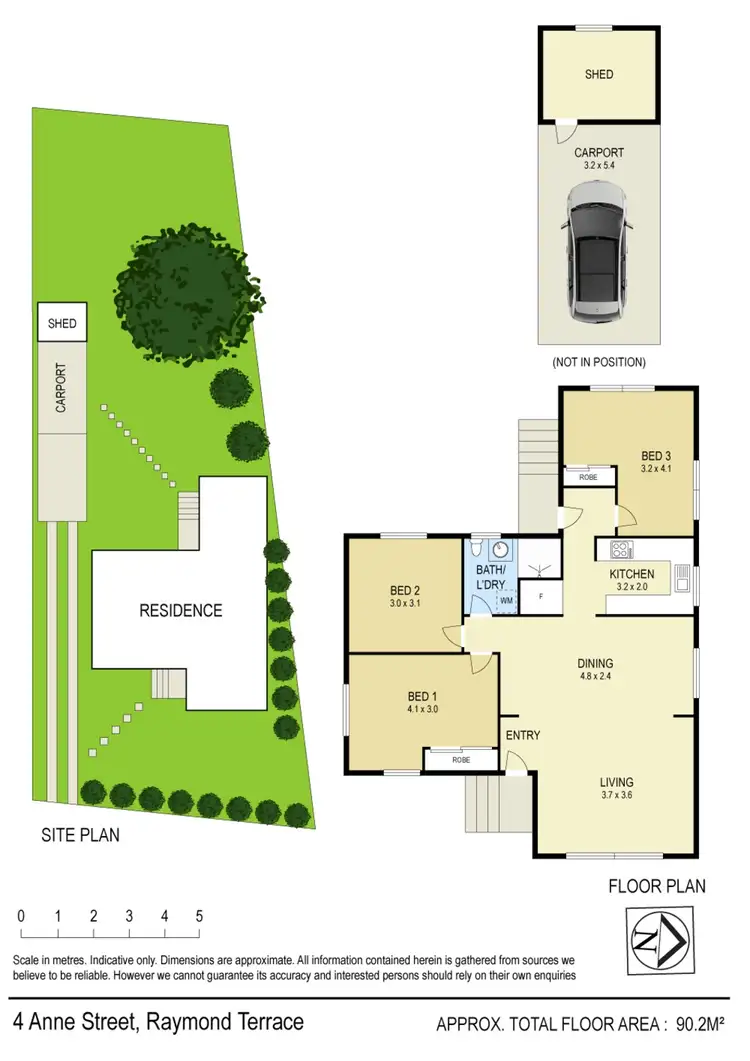 Floorplan of Homely house listing, 4 Anne Street, Raymond Terrace NSW 2324