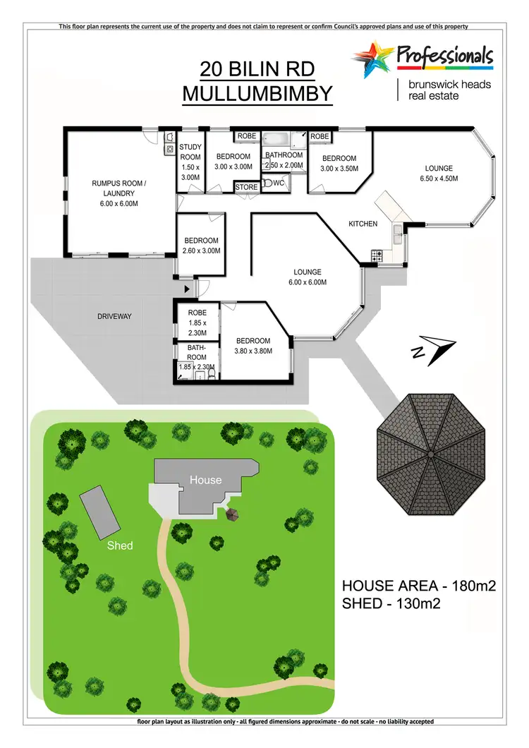 Floorplan of Homely house listing, 20 Bilin Road, Myocum NSW 2481
