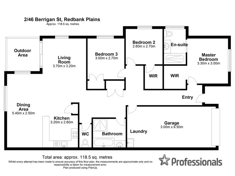 Floorplan of Homely house listing, 2/46 Berrigan Street, Redbank Plains QLD 4301