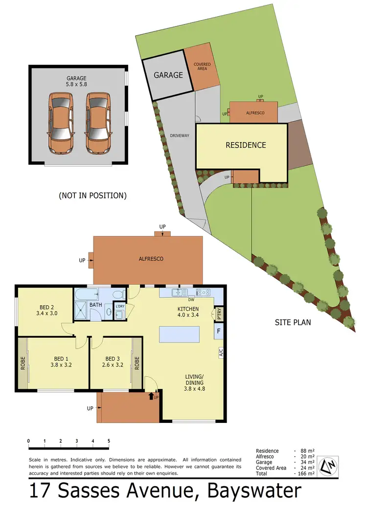 Floorplan of Homely house listing, 17 Sasses Avenue, Bayswater VIC 3153