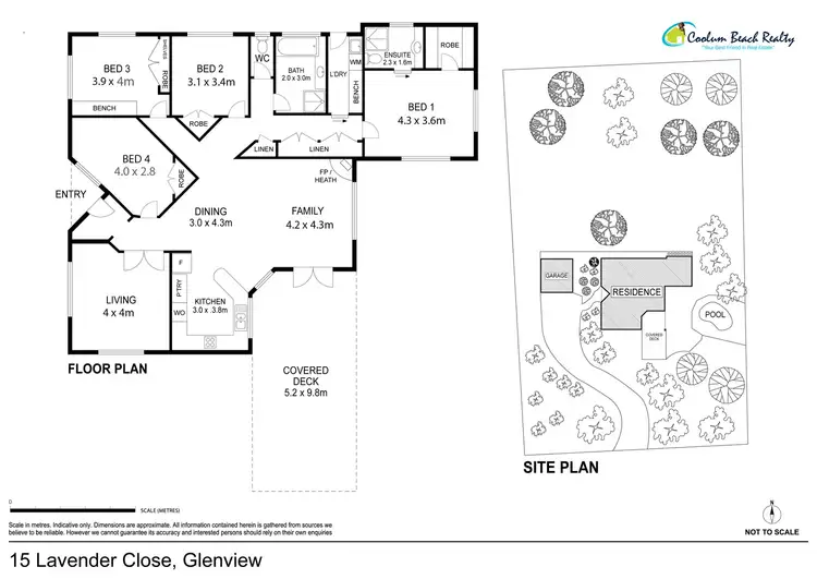 Floorplan of Homely house listing, 15 Lavender Close, Glenview QLD 4553