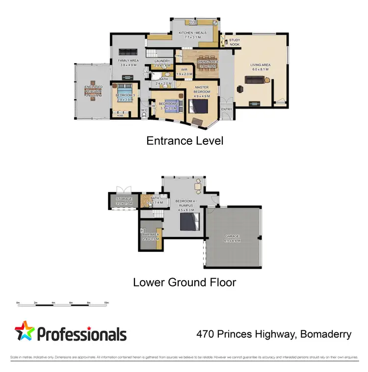 Floorplan of Homely house listing, 470 Princes Highway, Bomaderry NSW 2541