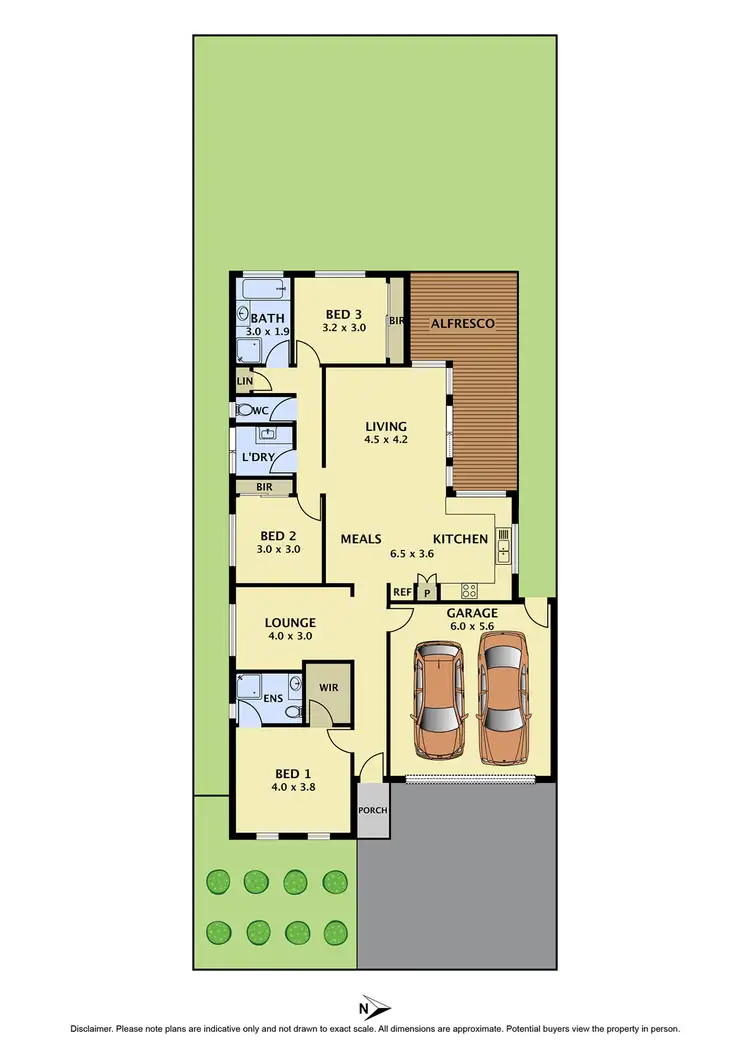 Floorplan of Homely house listing, 58 Balyang Way, Craigieburn VIC 3064