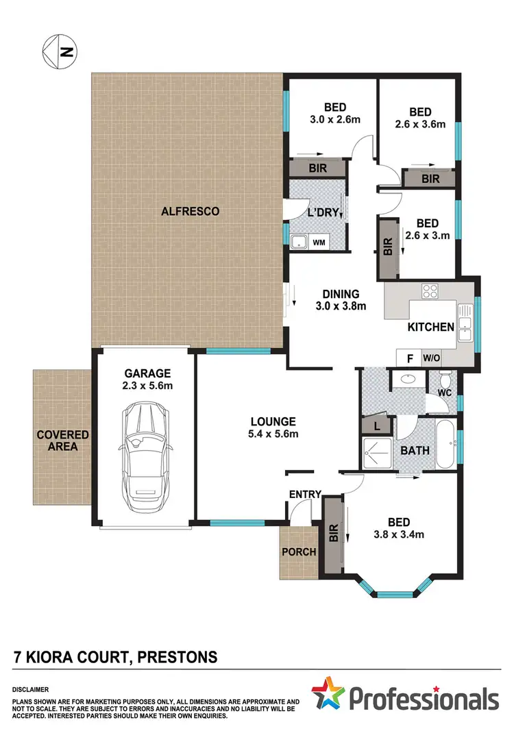 Floorplan of Homely house listing, 7 Kiora Court, Prestons NSW 2170