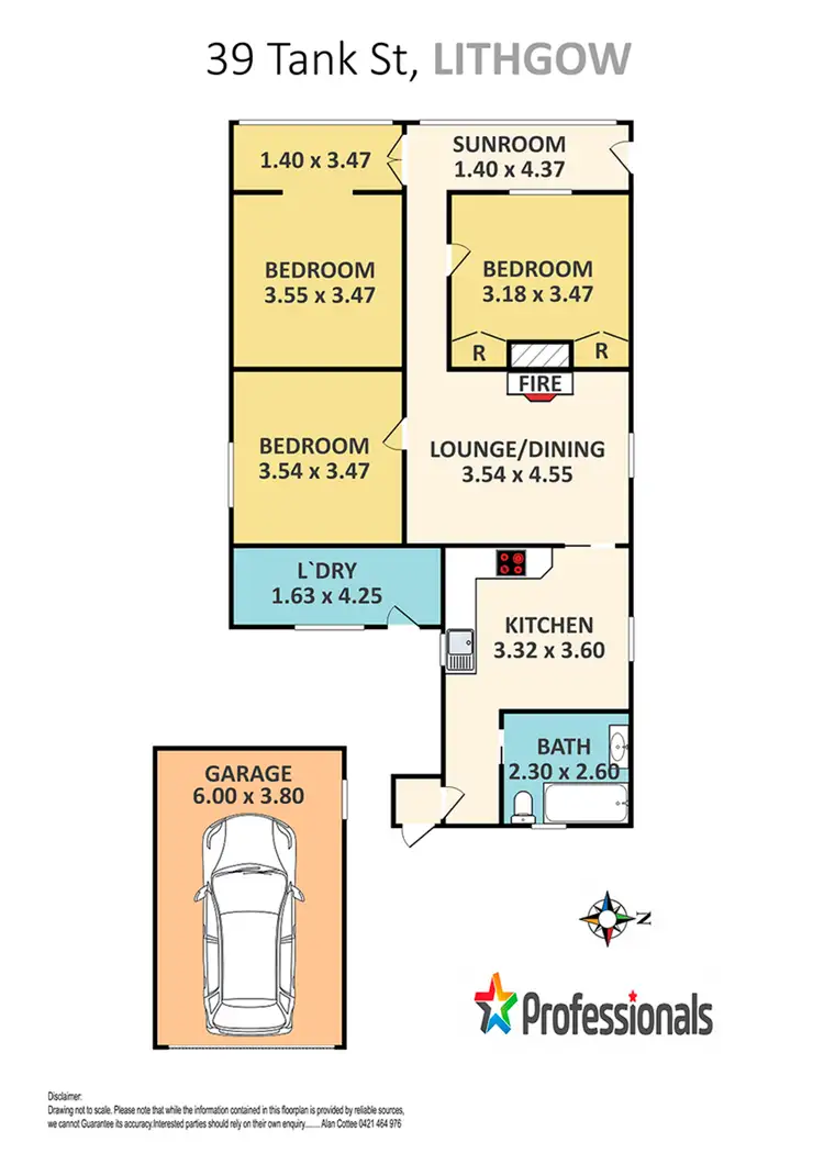 Floorplan of Homely house listing, 39 Tank Street, Lithgow NSW 2790