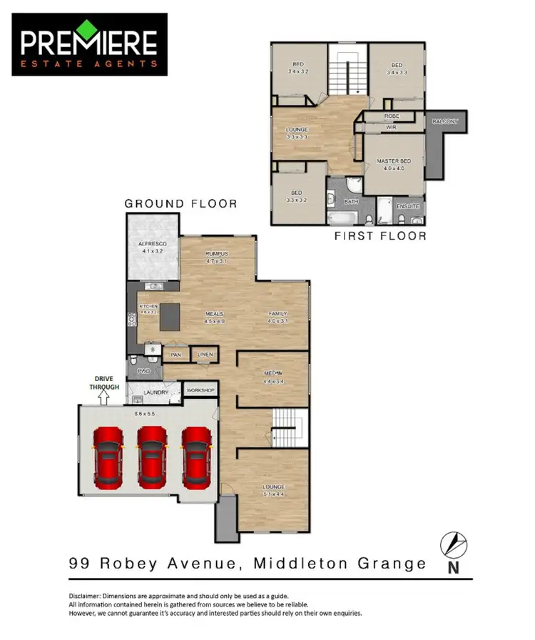 Floorplan of Homely house listing, 99 Robey Avenue, Middleton Grange NSW 2171