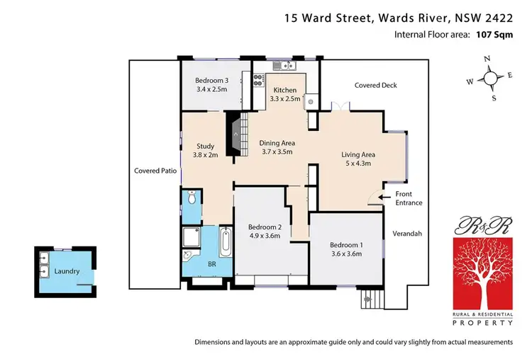 Floorplan of Homely house listing, 15 Ward Street, Wards River NSW 2422