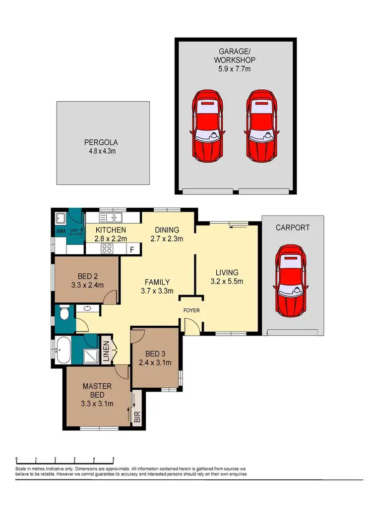 Floorplan of Homely house listing, 51 Barker Avenue, San Remo NSW 2262