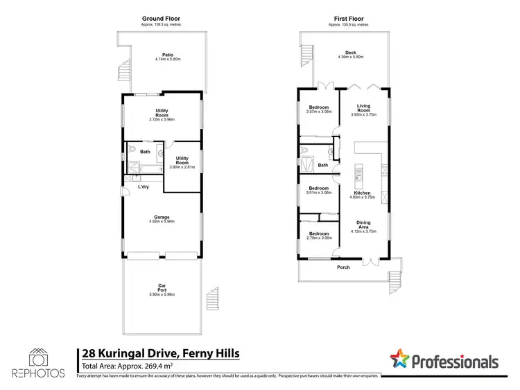 Floorplan of Homely house listing, 28 Kuringal Drive, Ferny Hills QLD 4055