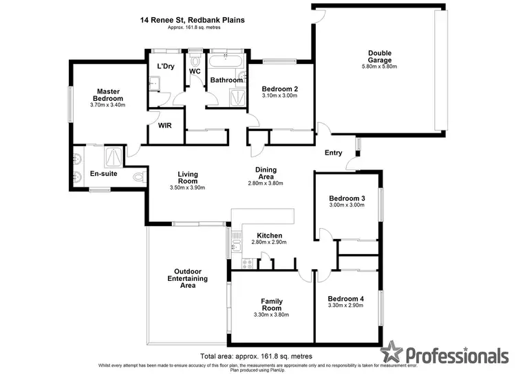 Floorplan of Homely house listing, 14 Renee Street, Redbank Plains QLD 4301