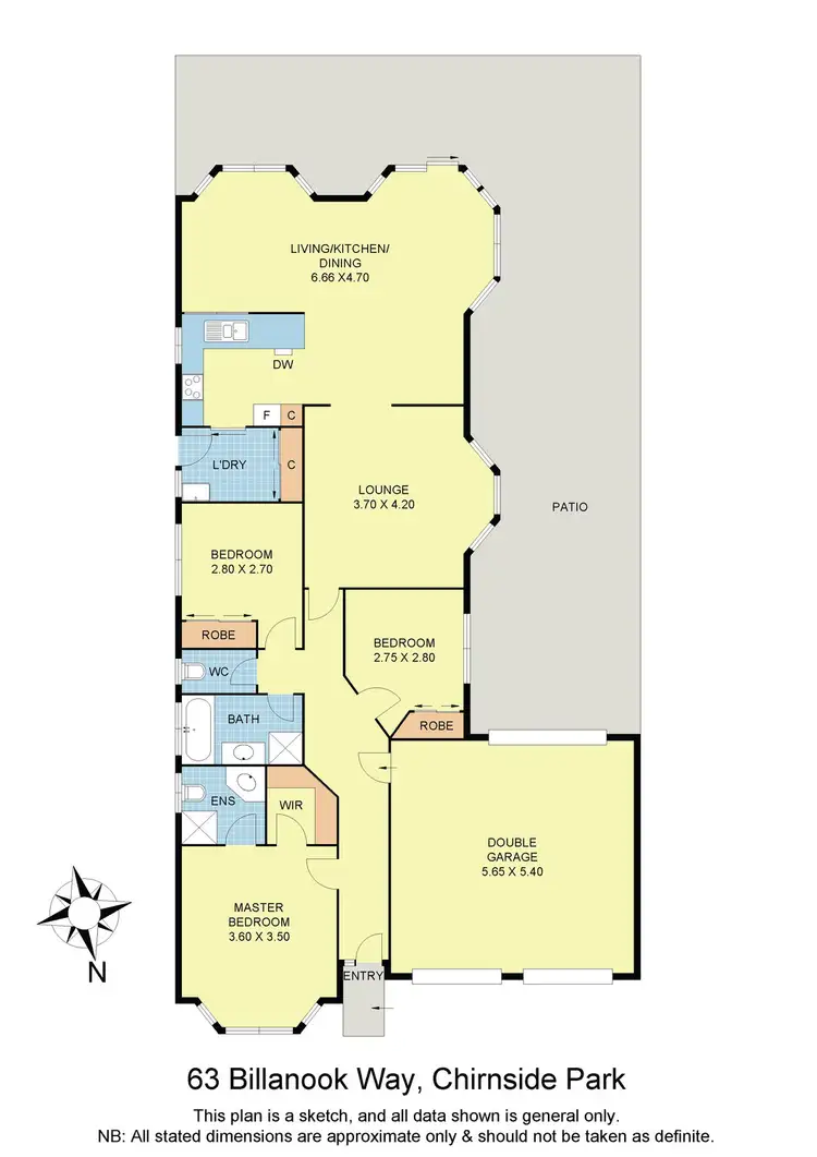Floorplan of Homely house listing, 63 Billanook Way, Chirnside Park VIC 3116