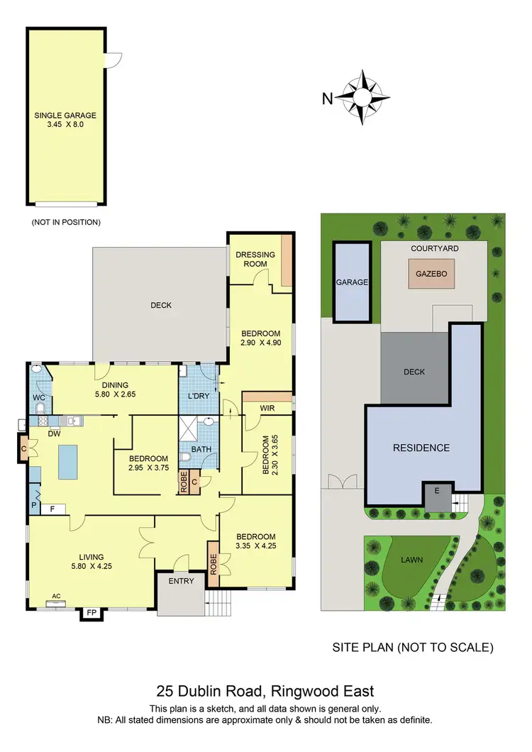 Floorplan of Homely house listing, 25 Dublin Road, Ringwood East VIC 3135
