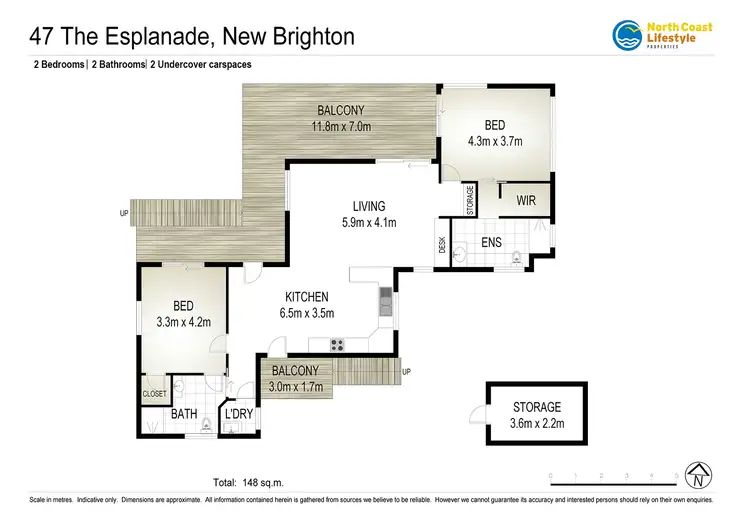 Floorplan of Homely house listing, 47 The Esplanade, New Brighton NSW 2483