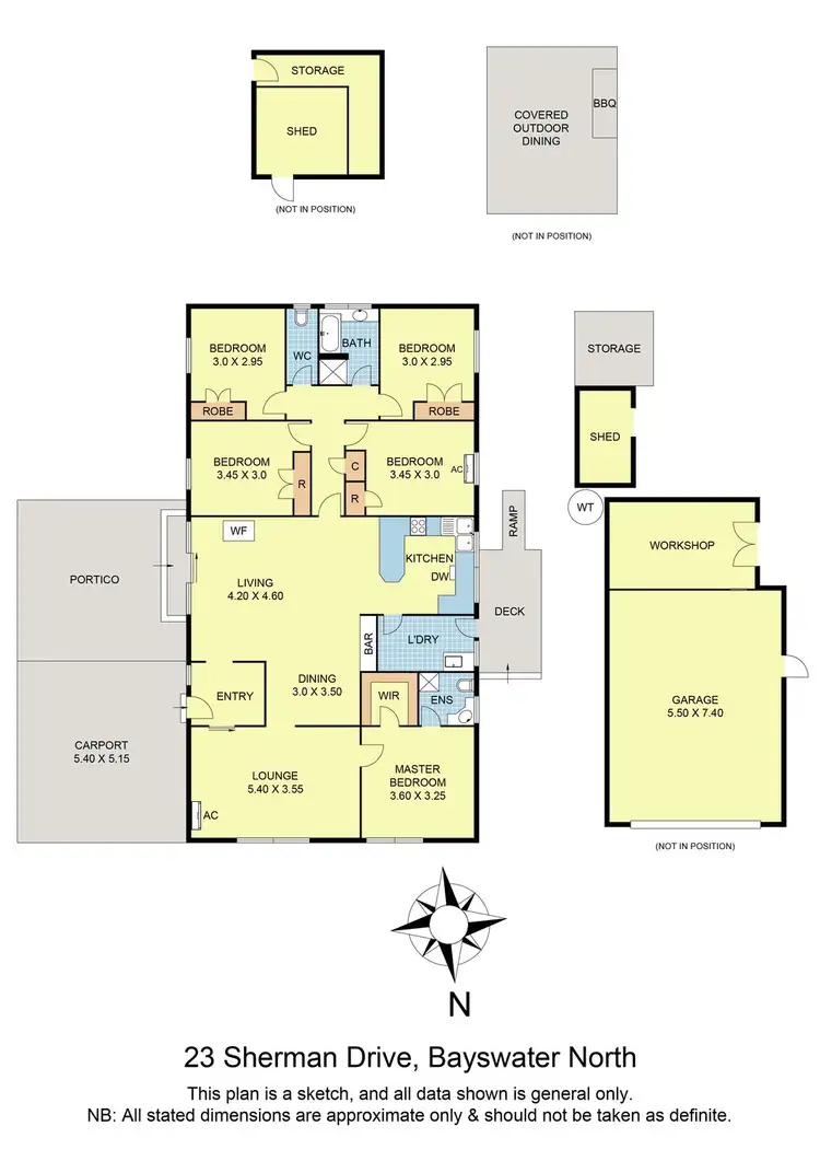Floorplan of Homely house listing, 23 Sherman Drive, Bayswater North VIC 3153