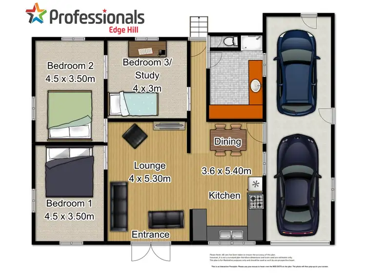 Floorplan of Homely house listing, 73 HILLVIEW Crescent, Whitfield QLD 4870