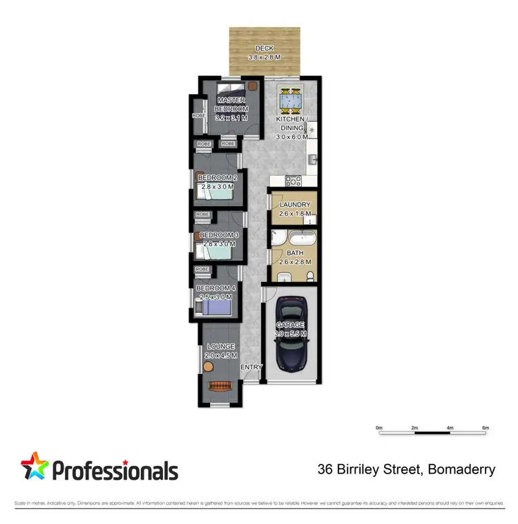 Floorplan of Homely house listing, 36A Birriley Street, Bomaderry NSW 2541