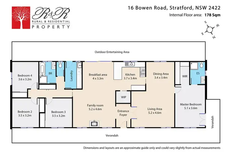 Floorplan of Homely rural property listing, 16 Bowens Road, Gloucester NSW 2422