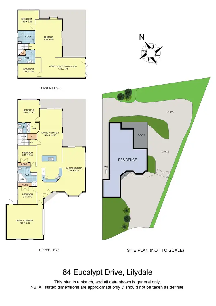 Floorplan of Homely house listing, 84 Eucalypt Drive, Lilydale VIC 3140
